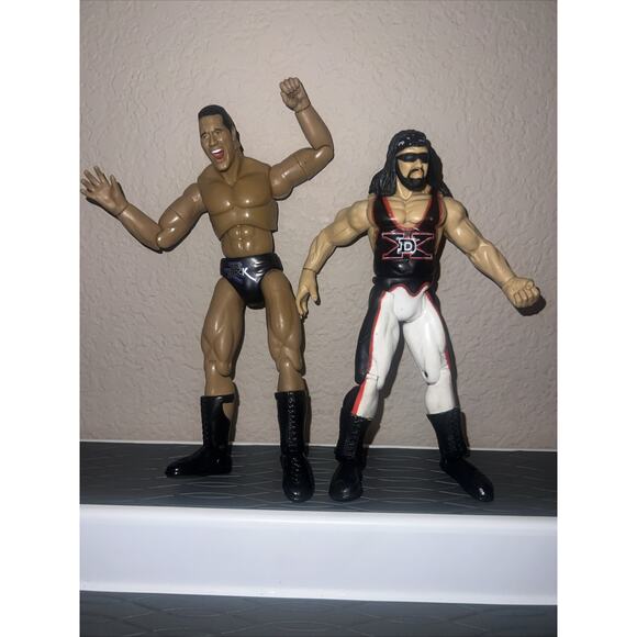 Lot of 10 VINTAGE 1999-2001 Jakks Pacific TITAN TRON LIVE Wrestling Figures WWF - Picture 8 of 9